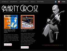 Tablet Screenshot of martygrosz.com